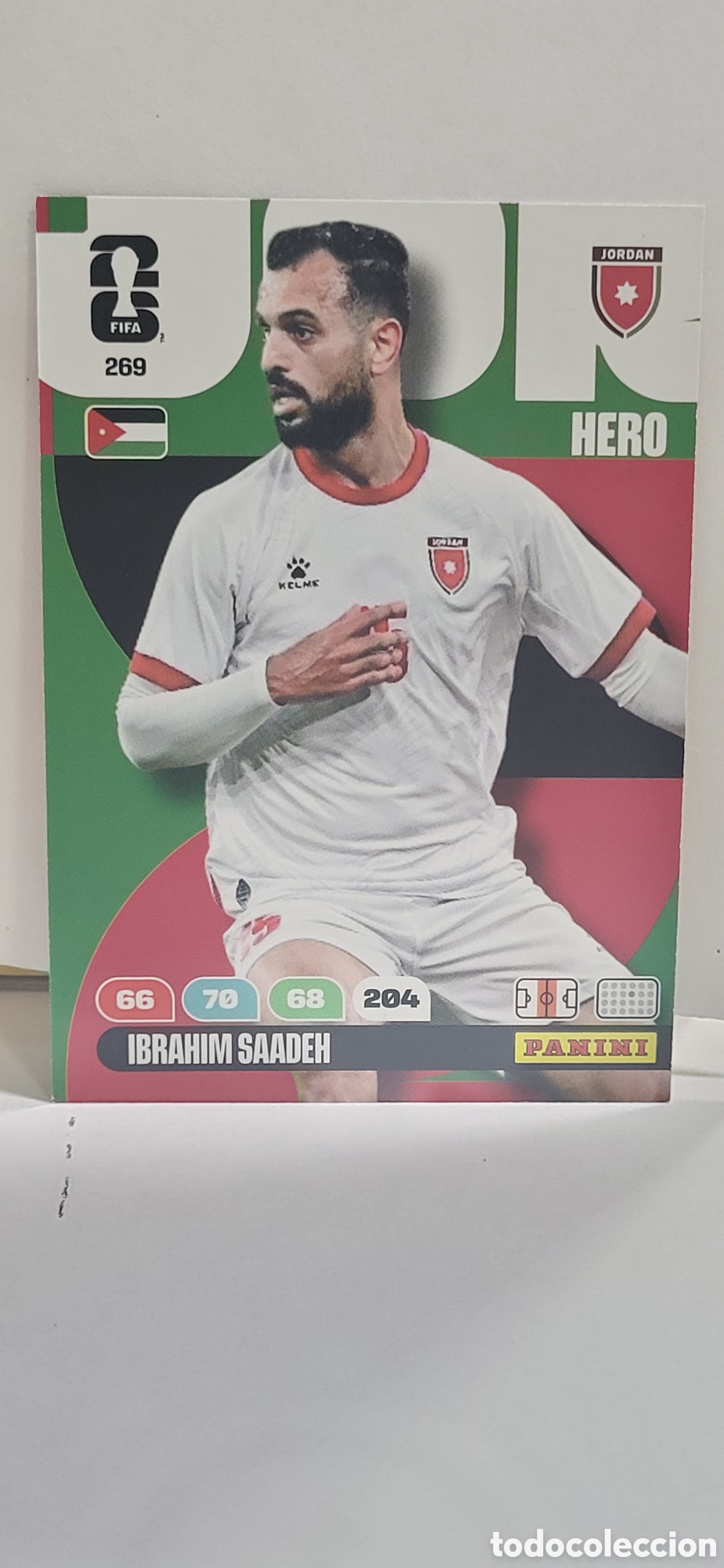 Collectionnisme Cartes &agrave; collectionner anciennes: IBRAHIM SAADEH JORDANIA N&ordm; 269 ADRENALYN XL MUNDIAL 2026 26 FIFA WORLD CUP PANINI