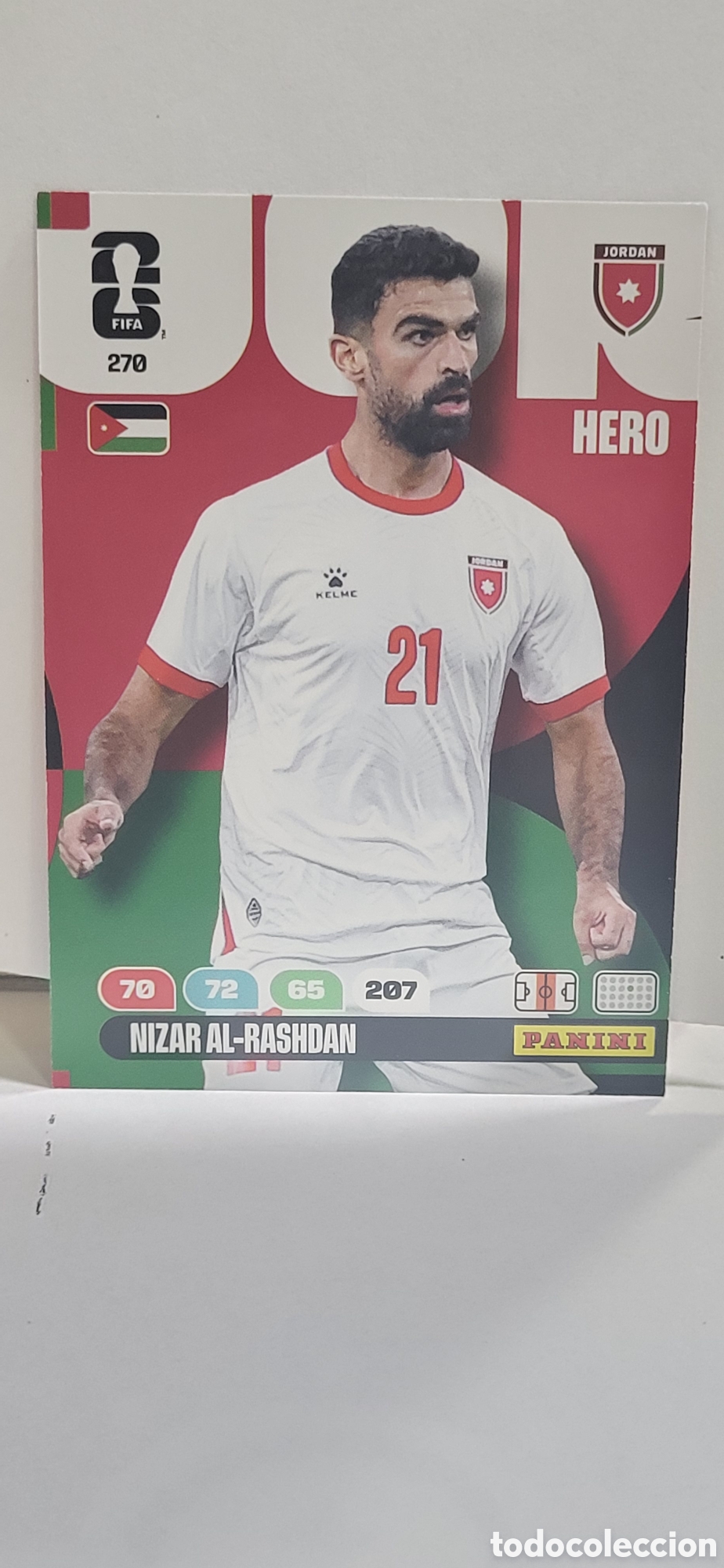 Collectionnisme Cartes &agrave; collectionner anciennes: NIZAR AL-RASHDAN JORDANIA N&ordm; 270 ADRENALYN XL MUNDIAL 2026 26 FIFA WORLD CUP PANINI