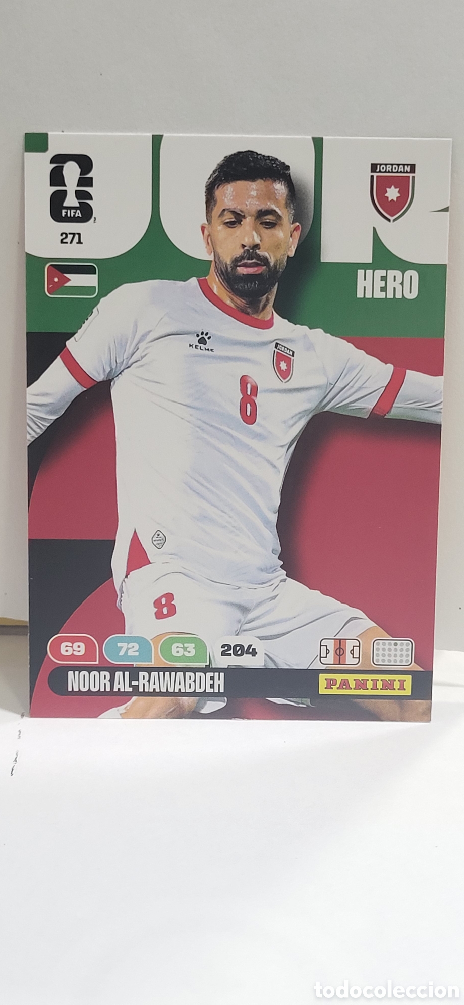 Sammeln alte Sammelbilder: NOOR AL-RAWABDEH JORDANIA N&ordm; 271 ADRENALYN XL MUNDIAL 2026 26 FIFA WORLD CUP PANINI