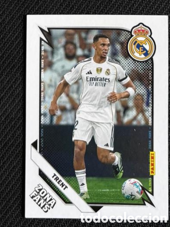 Coleccionismo Cromos antiguos: Alexander Arnold zona fans Panini Club REAL MADRID 2025 2026