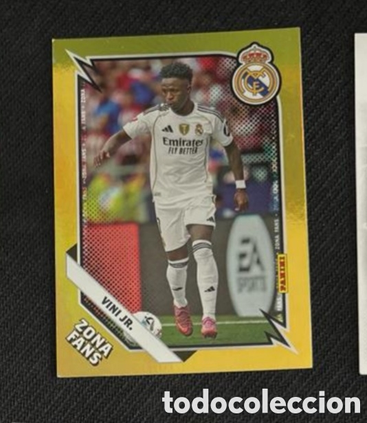 Coleccionismo Cromos antiguos: Vini JR zona fans Panini Club REAL MADRID 2025 2026