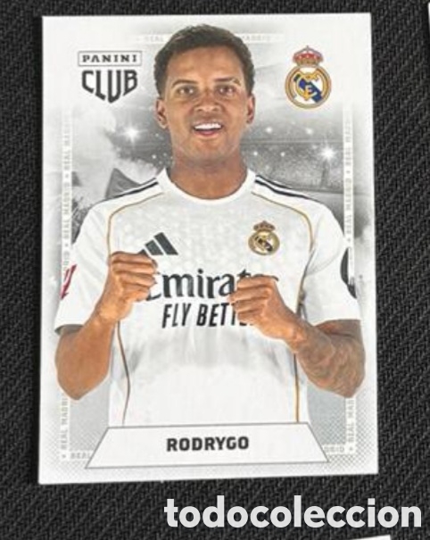 Coleccionismo Cromos antiguos: Rodrygo Panini Club REAL MADRID 2025 2026