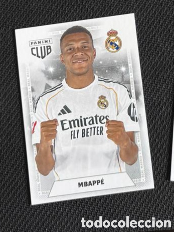 Coleccionismo Cromos antiguos: Mbappe Panini Club REAL MADRID 2025 2026