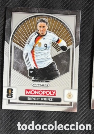 Coleccionismo Cromos antiguos: Birgit Prinz Alemania Monopoly PRIZM FIFA WORLD CUP 2026