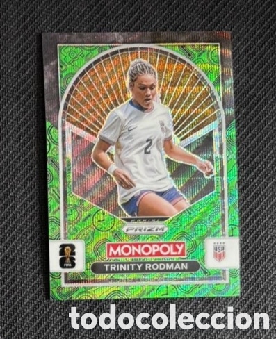 Coleccionismo Cromos antiguos: Trinity Rodman EEUU Monopoly PRIZM FIFA WORLD CUP 2026