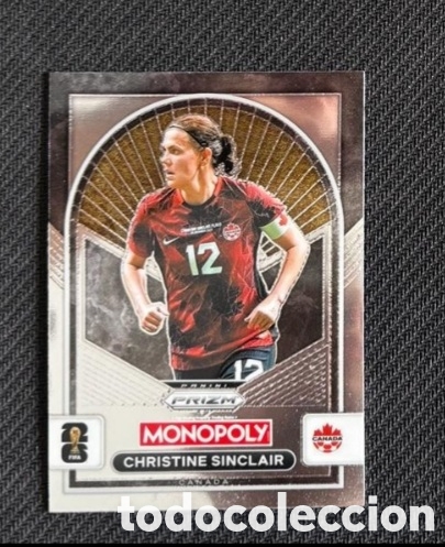 Coleccionismo Cromos antiguos: Christine Sinclair Canad&aacute; Monopoly PRIZM FIFA WORLD CUP 2026