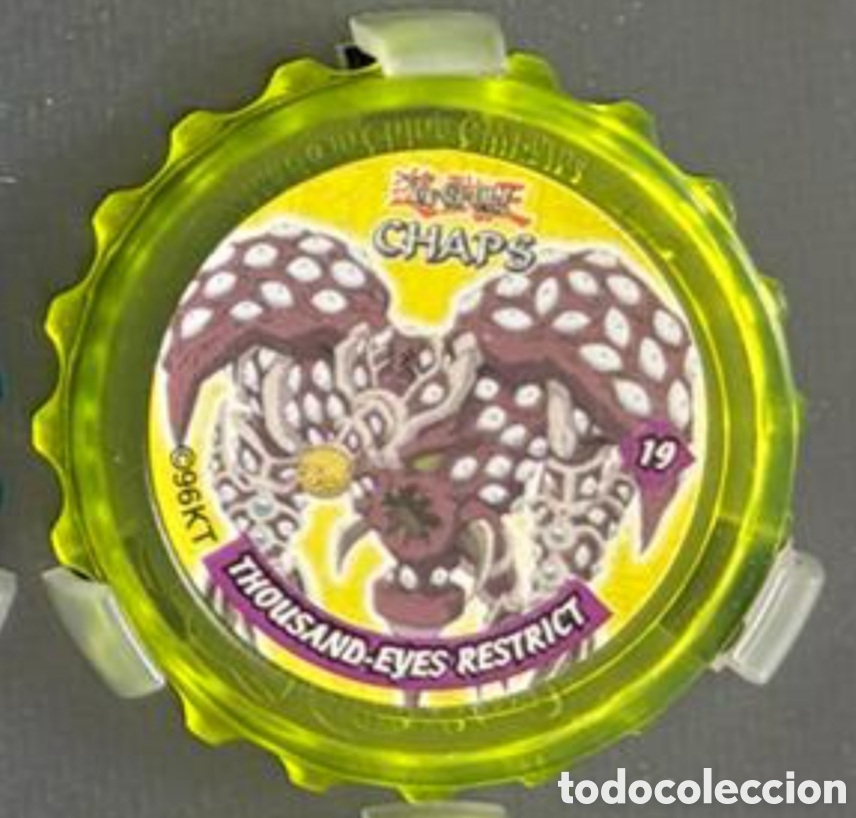 Coleccionismo Cromos antiguos: 19 TAZO MATUTANO CHAPS YUGIOH YU-GI-OH 2004
