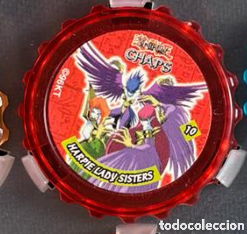 Coleccionismo Cromos antiguos: 10 TAZO MATUTANO CHAPS YUGIOH YU-GI-OH 2004