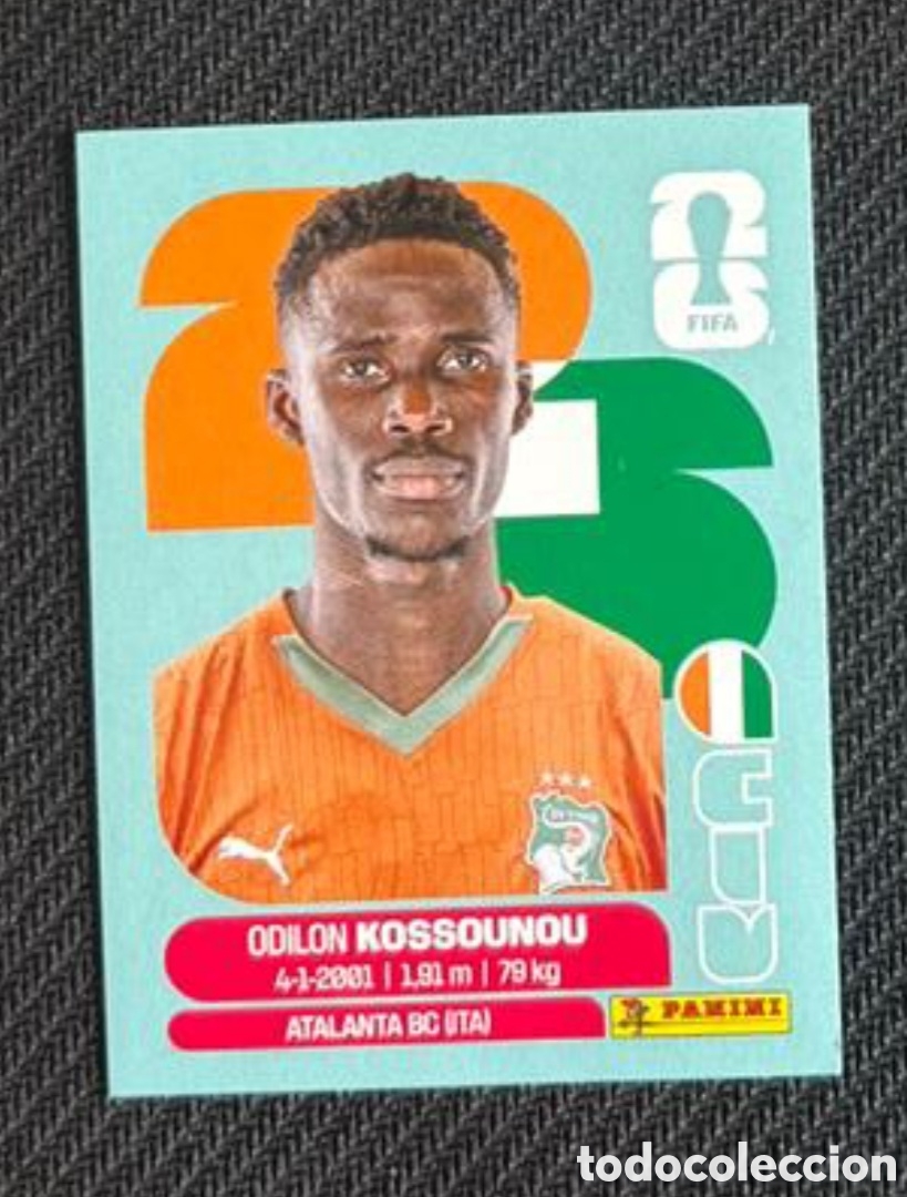 Coleccionismo Cromos antiguos: Kossounou Costa de Marfil FIFA World Cup 2026 panini sticker