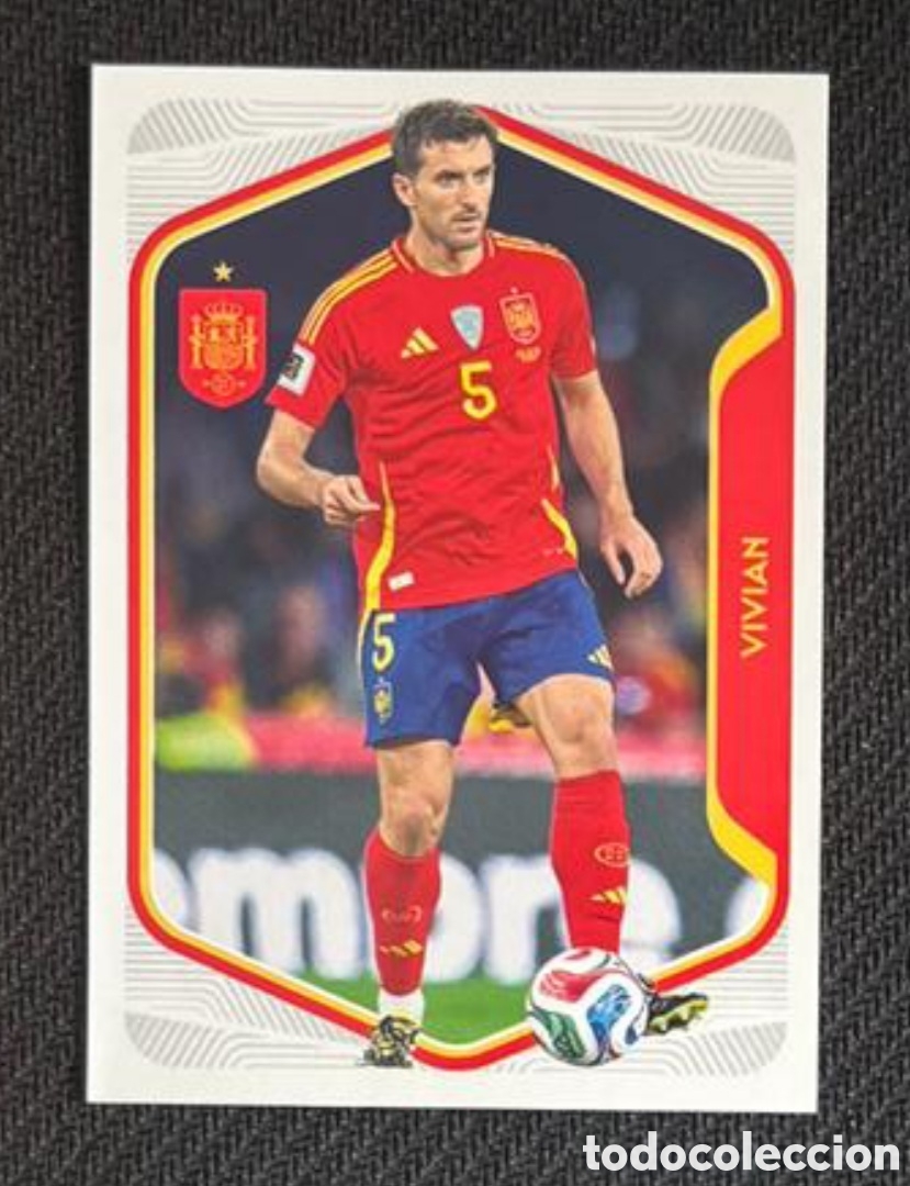 Coleccionismo Cromos antiguos: Vivian Cromo sticker selecci&oacute;n espa&ntilde;ola Espa&ntilde;a carrefour 2026 fifa World cup