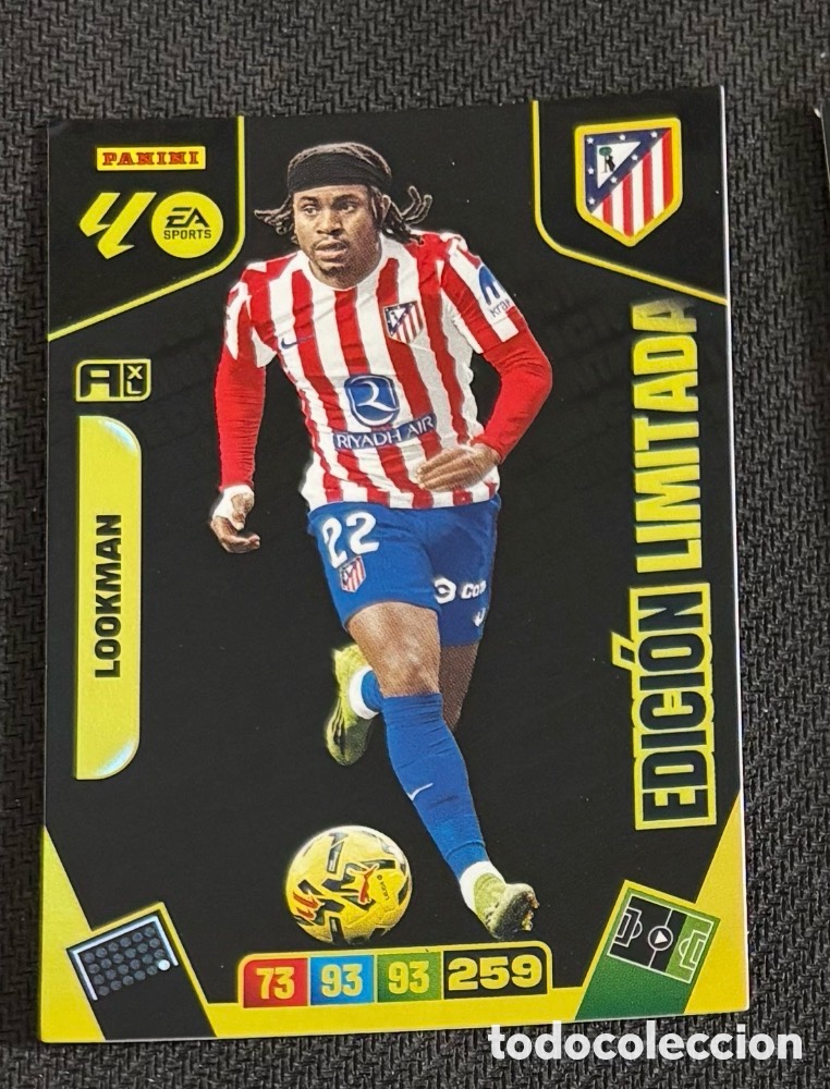 Coleccionismo Cromos antiguos: LOOKMAN ATLETICO MADRID Panini Adrenalyn XL La Liga 2025 2026 EDICION LIMITADA