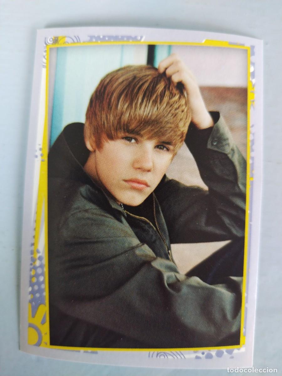Coleccionismo Cromos antiguos: CROMO JUSTIN BIEBER N&deg; 4. NUEVO SIN PEGAR