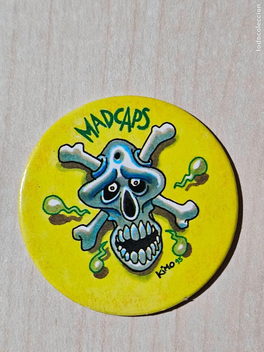 Coleccionismo Cromos antiguos: N&ordm; 2 TAZO MAD CAPS AUTHENTIC