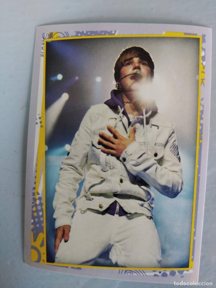 Coleccionismo Cromos antiguos: CROMO JUSTIN BIEBER N&deg; 13. NUEVO SIN PEGAR