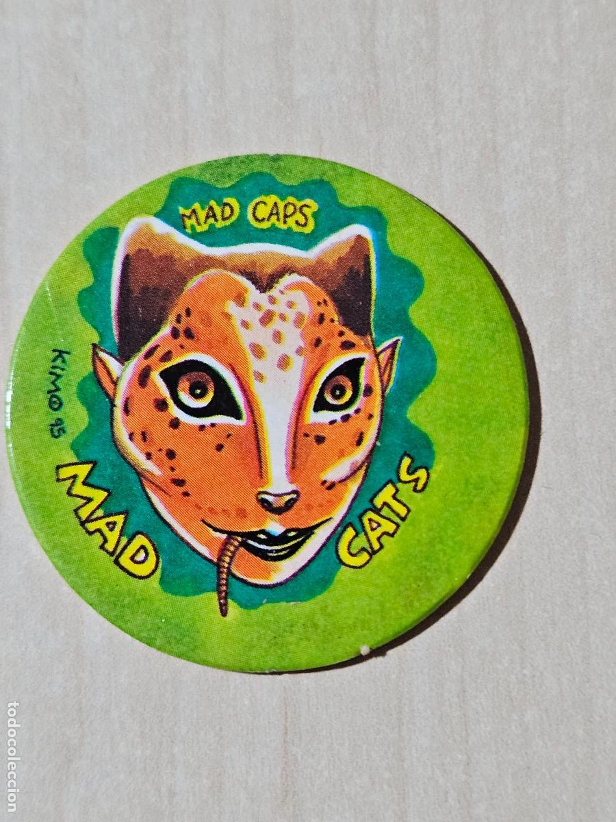 Coleccionismo Cromos antiguos: N&ordm; 4 TAZO MAD CAPS AUTHENTIC