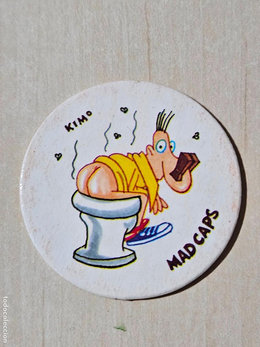 Coleccionismo Cromos antiguos: N&ordm; 7 TAZO MAD CAPS AUTHENTIC