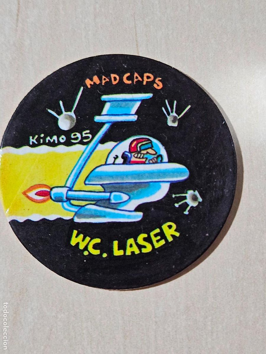 Coleccionismo Cromos antiguos: N&ordm; 9 TAZO MAD CAPS AUTHENTIC