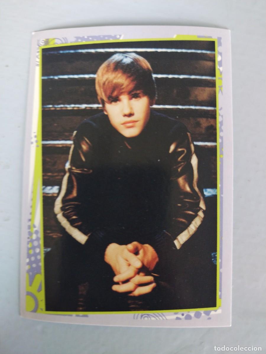 Coleccionismo Cromos antiguos: CROMO JUSTIN BIEBER N&deg; 14. NUEVO SIN PEGAR