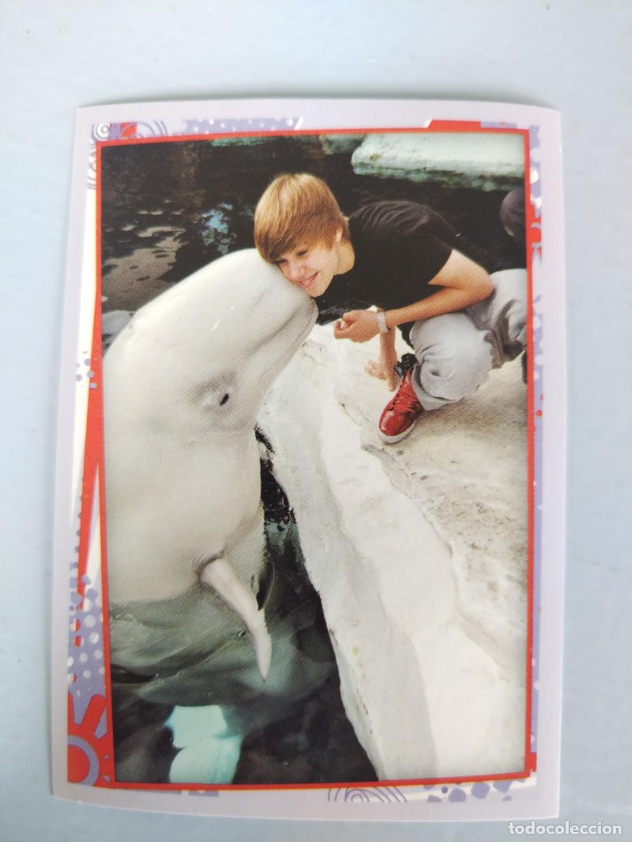 Coleccionismo Cromos antiguos: CROMO JUSTIN BIEBER N&deg; 28. NUEVO SIN PEGAR