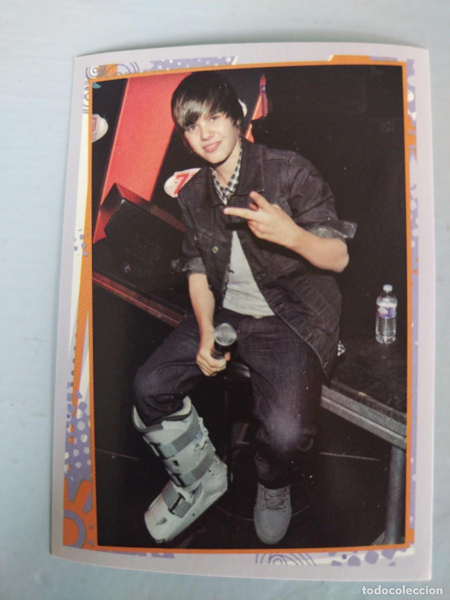 Coleccionismo Cromos antiguos: CROMO JUSTIN BIEBER N&deg; 36. NUEVO SIN PEGAR