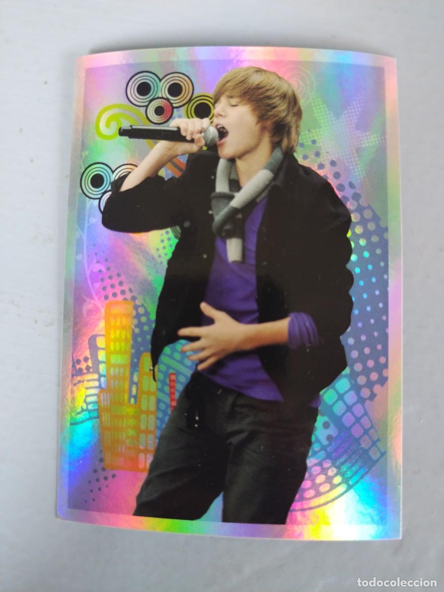 Colecionismo Cromos antigos: CROMO JUSTIN BIEBER N&deg; 38. NUEVO SIN PEGAR