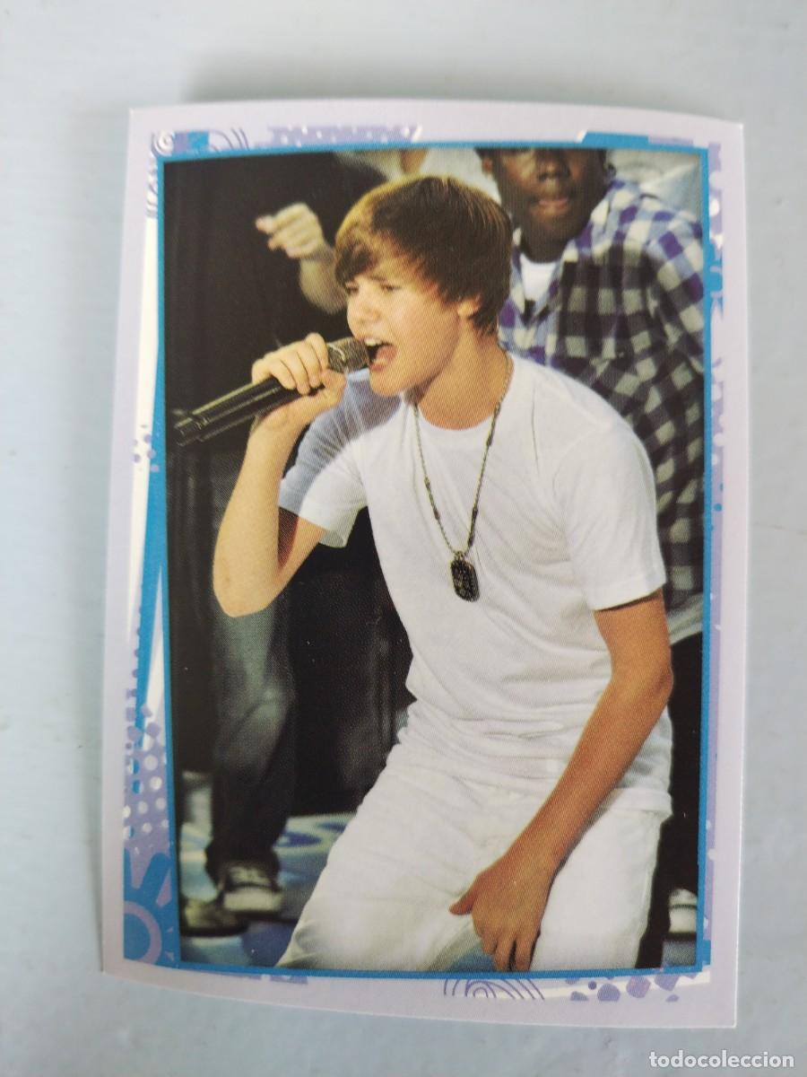 Coleccionismo Cromos antiguos: CROMO JUSTIN BIEBER N&deg; 44. NUEVO SIN PEGAR