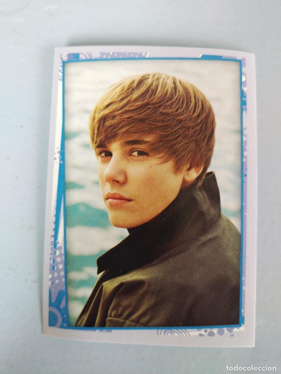 Coleccionismo Cromos antiguos: CROMO JUSTIN BIEBER N&deg; 46. NUEVO SIN PEGAR