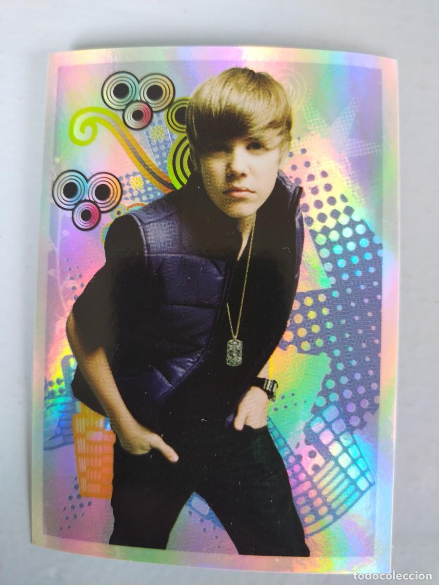 Coleccionismo Cromos antiguos: CROMO JUSTIN BIEBER N&deg; 47. NUEVO SIN PEGAR