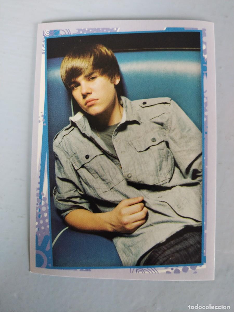 Coleccionismo Cromos antiguos: CROMO JUSTIN BIEBER N&deg; 49. NUEVO SIN PEGAR
