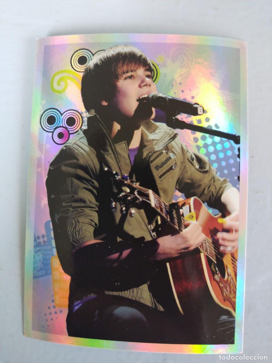Coleccionismo Cromos antiguos: CROMO JUSTIN BIEBER N&deg; 51. NUEVO SIN PEGAR