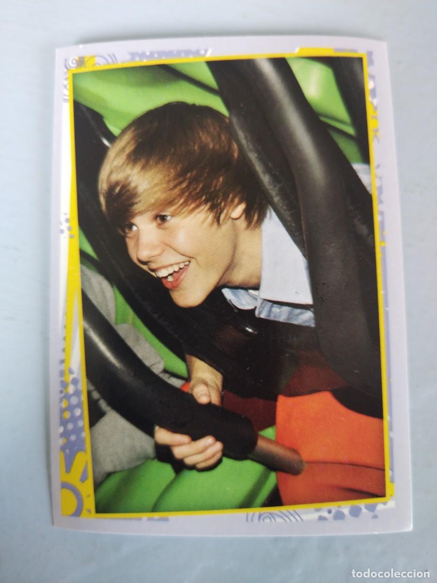 Coleccionismo Cromos antiguos: CROMO JUSTIN BIEBER N&deg; 78. NUEVO SIN PEGAR