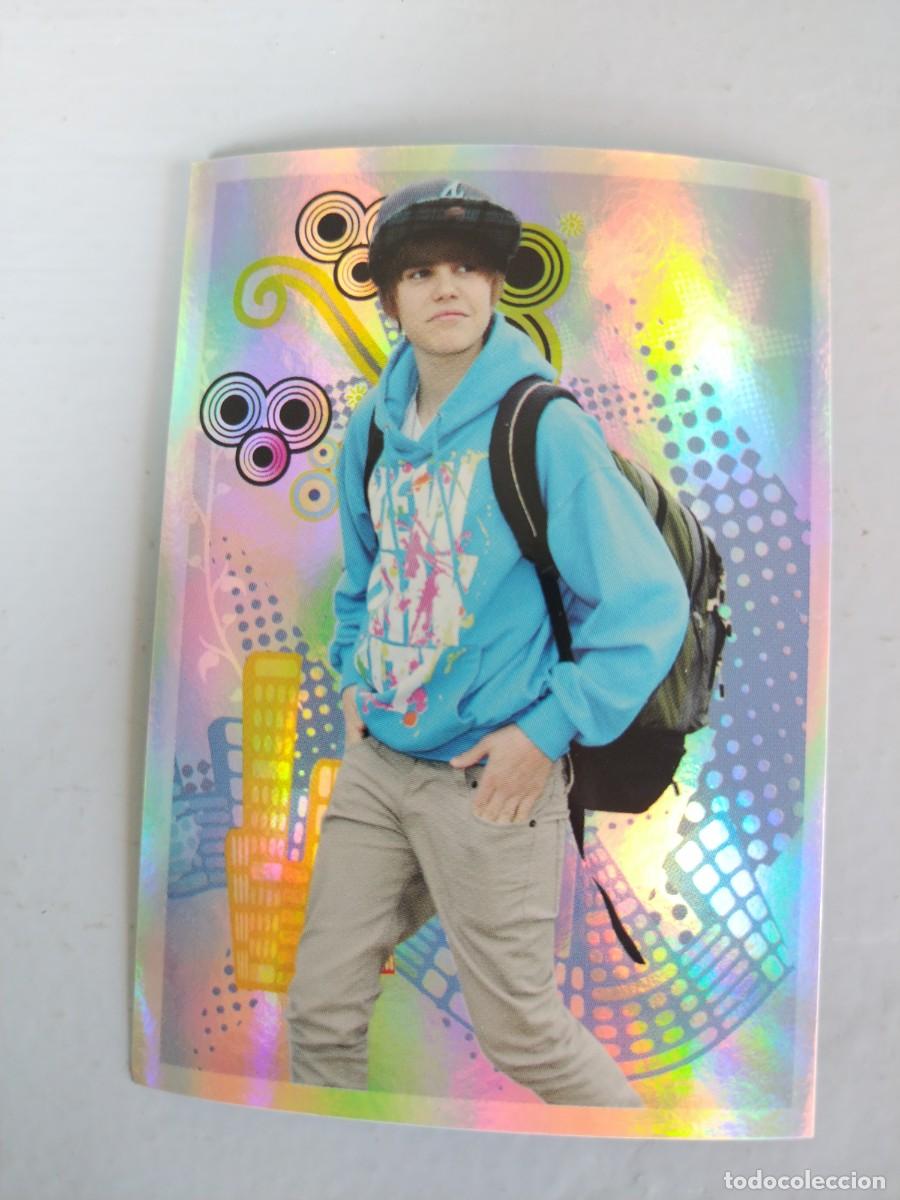 Colecionismo Cromos antigos: CROMO JUSTIN BIEBER N&deg; 81. NUEVO SIN PEGAR