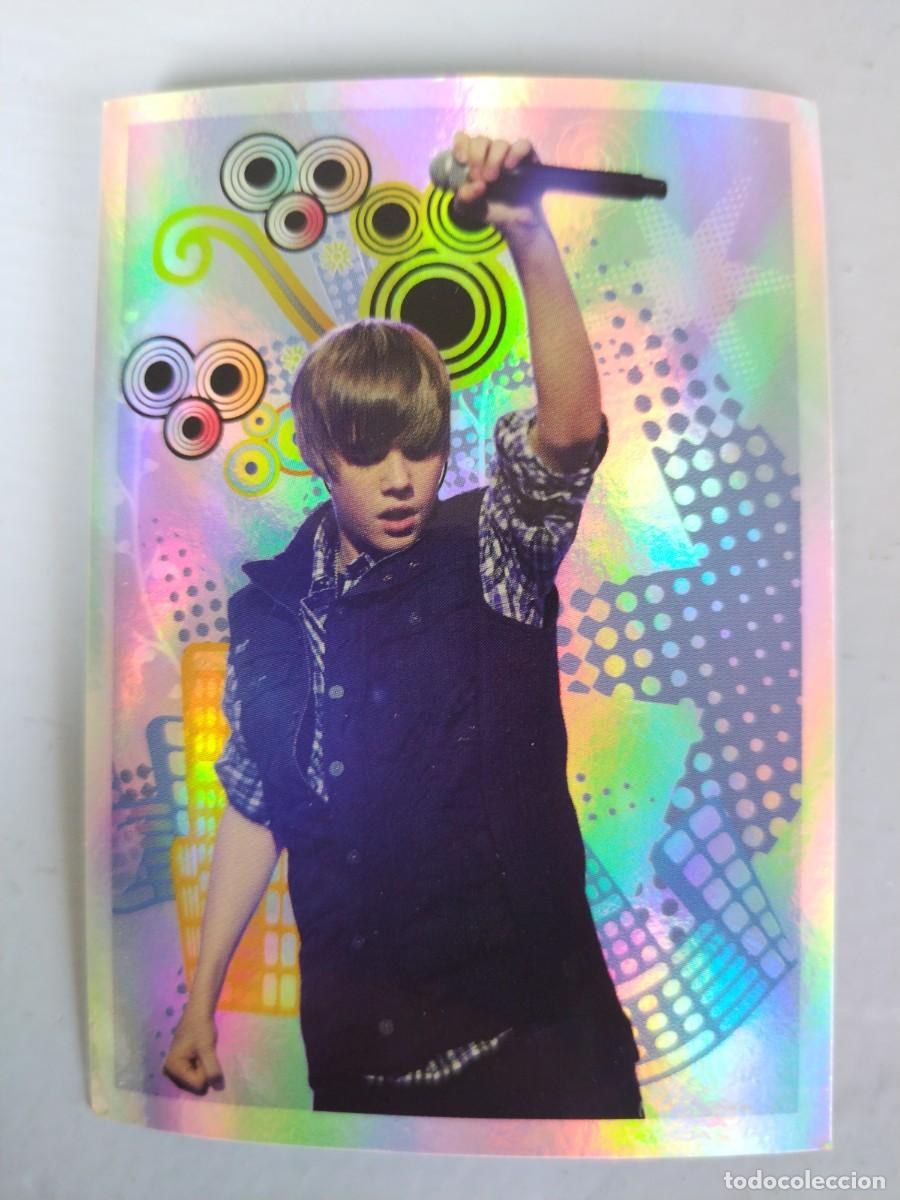 Coleccionismo cromos antiguos: CROMO JUSTIN BIEBER N&deg; 85. NUEVO SIN PEGAR