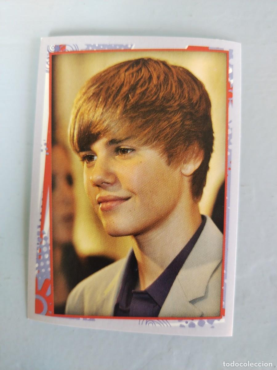 Colecionismo Cromos antigos: CROMO JUSTIN BIEBER N&deg; 93. NUEVO SIN PEGAR