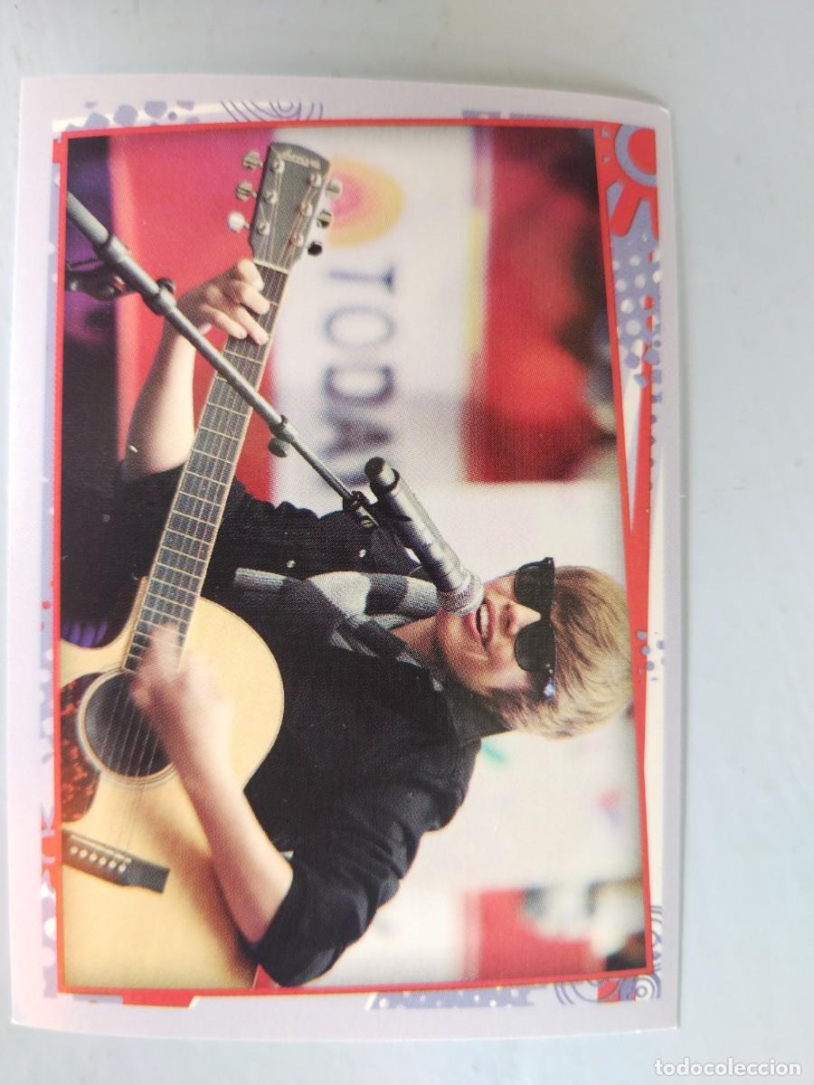 Colecionismo Cromos antigos: CROMO JUSTIN BIEBER N&deg; 95. NUEVO SIN PEGAR