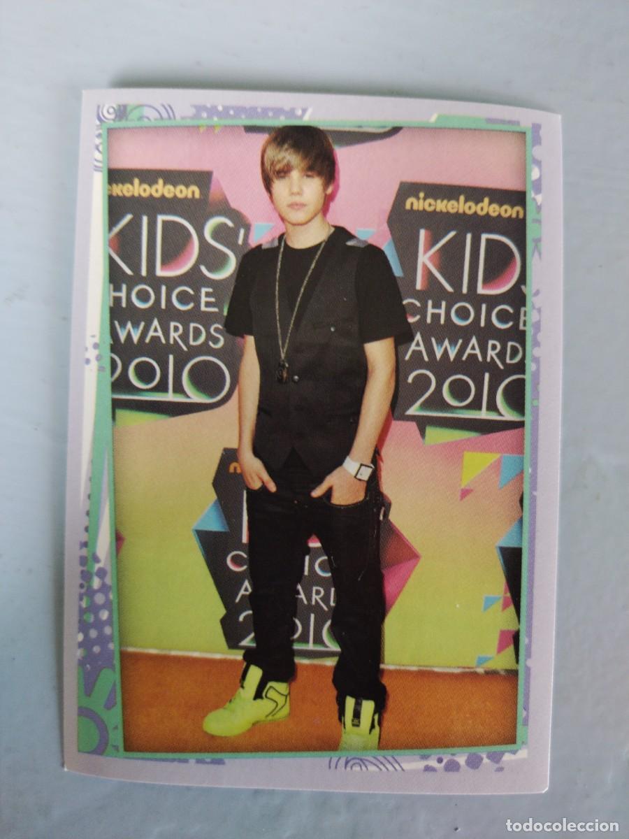Collezionismo Figurine antiche: CROMO JUSTIN BIEBER N&deg; 106. NUEVO SIN PEGAR