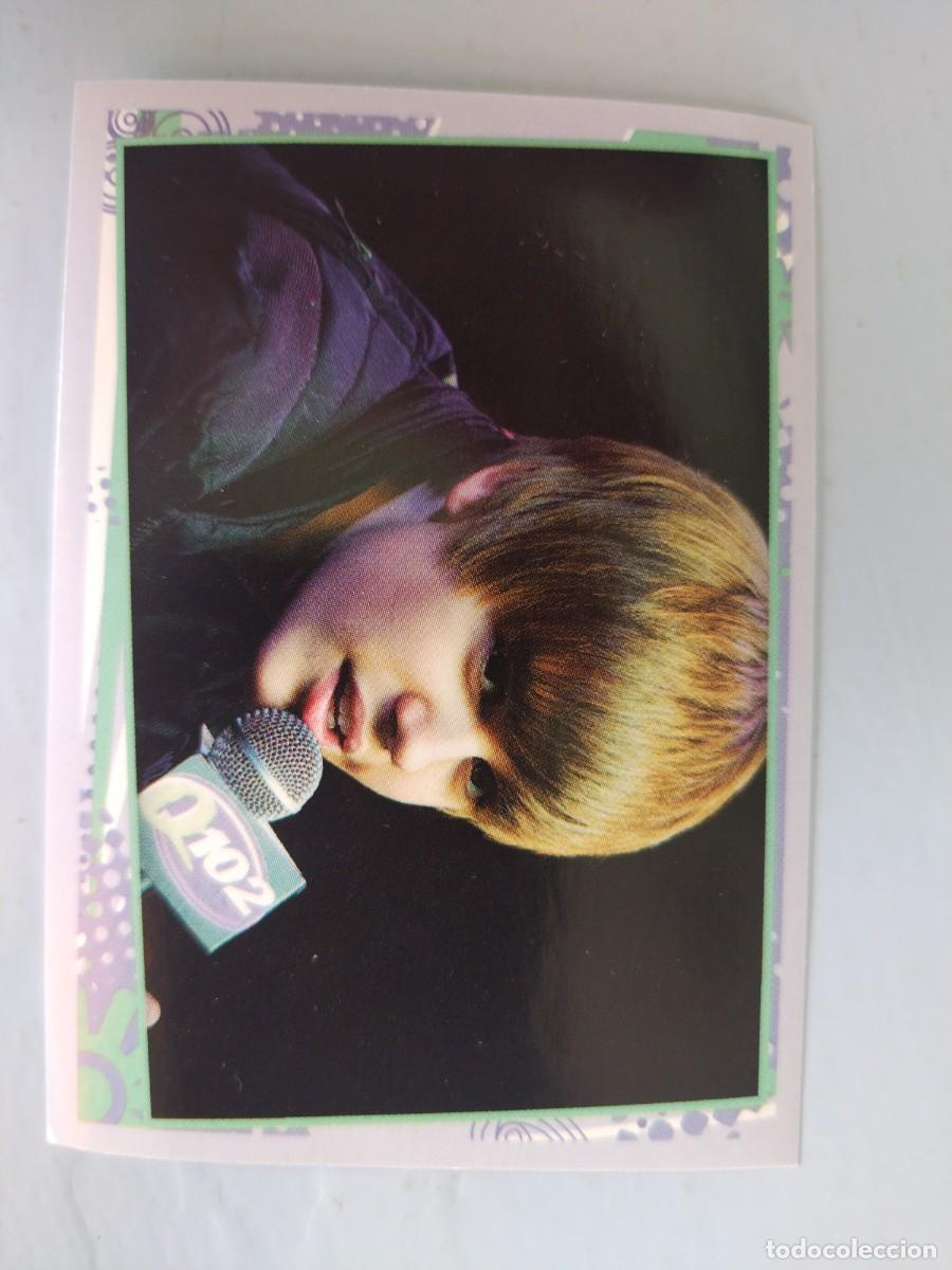Collezionismo Figurine antiche: CROMO JUSTIN BIEBER N&deg; 107. NUEVO SIN PEGAR