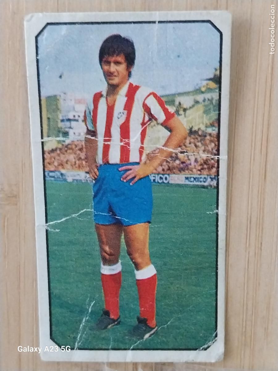 Sammeln alte Sammelbilder: BENEGAS ATLETICO MADRID AT ED ESTE LIGA 1977 77 78 1978 CROMO ORIGINAL SIN PEGAR NUNCA