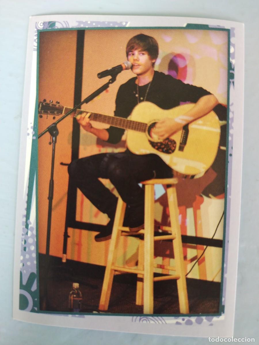 Colecionismo Cromos antigos: CROMO JUSTIN BIEBER N&deg; 113. NUEVO SIN PEGAR