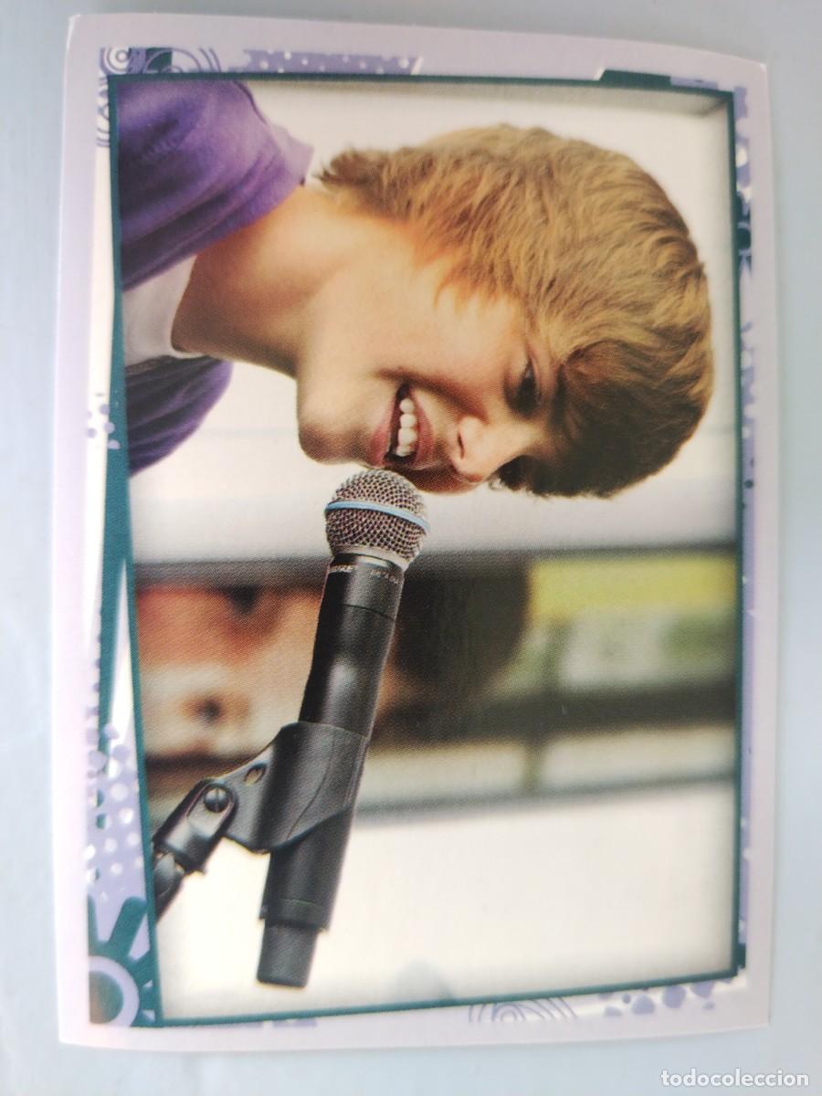 Colecionismo Cromos antigos: CROMO JUSTIN BIEBER N&deg; 114. NUEVO SIN PEGAR