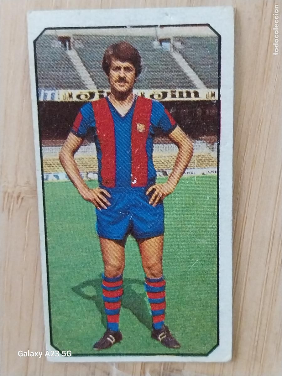 Sammeln alte Sammelbilder: MARTINEZ FC BARCELONA ED ESTE LIGA 1977 77 78 1978 CROMO ORIGINAL SIN PEGAR NUNCA