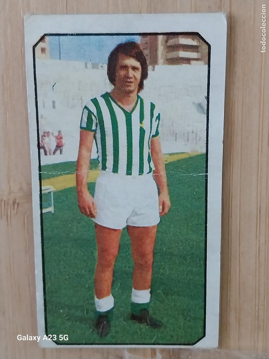 Sammeln alte Sammelbilder: ANZARDA BETIS ED ESTE LIGA 1977 77 78 1978 CROMO ORIGINAL SIN PEGAR NUNCA