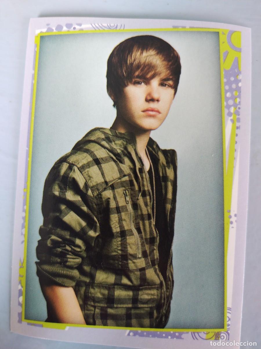 Coleccionismo Cromos antiguos: CROMO JUSTIN BIEBER N&deg; 124. NUEVO SIN PEGAR