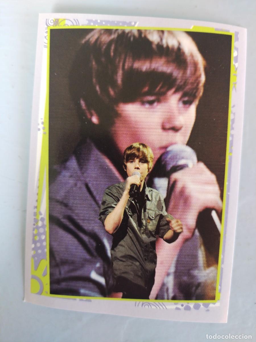 Coleccionismo Cromos antiguos: CROMO JUSTIN BIEBER N&deg; 125. NUEVO SIN PEGAR