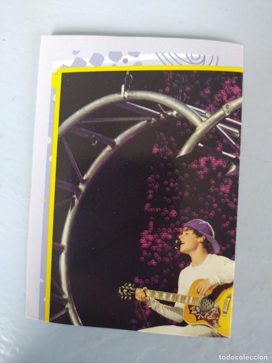 Coleccionismo Cromos antiguos: CROMO JUSTIN BIEBER N&deg; 129. NUEVO SIN PEGAR