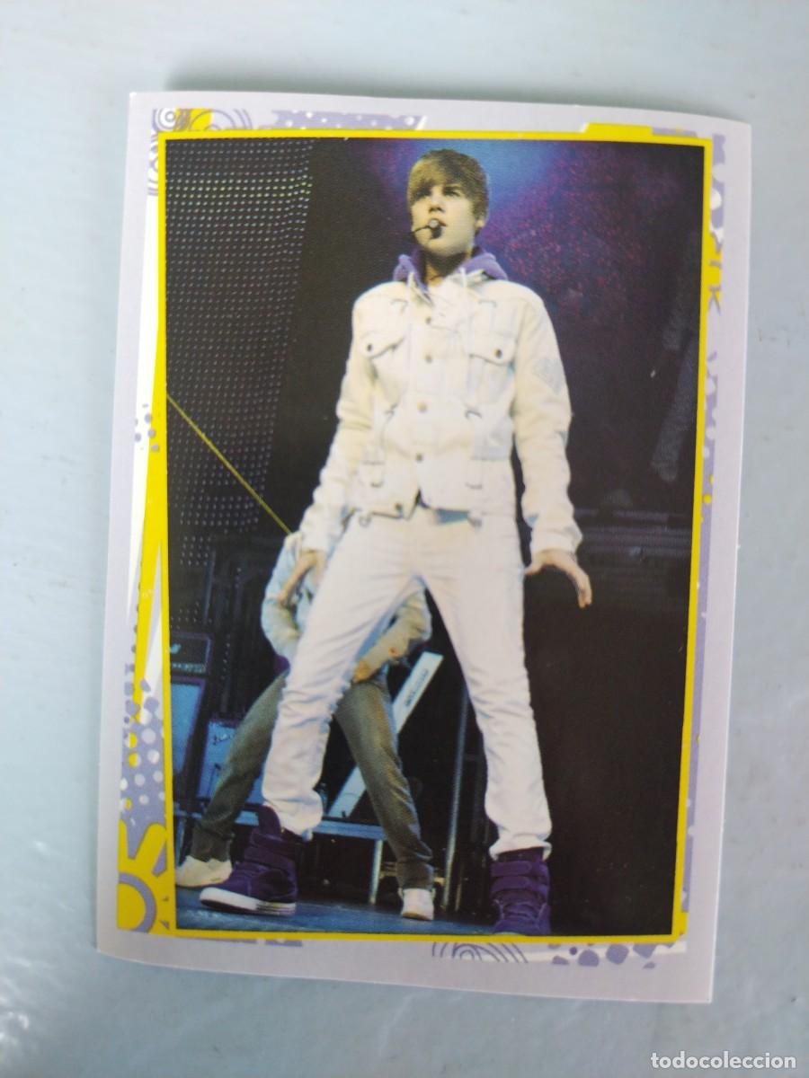 Coleccionismo Cromos antiguos: CROMO JUSTIN BIEBER N&deg; 133. NUEVO SIN PEGAR