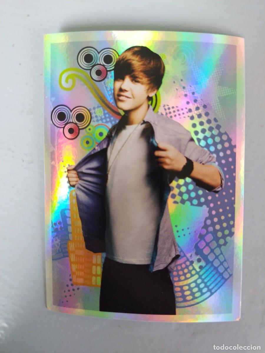 Coleccionismo Cromos antiguos: CROMO JUSTIN BIEBER N&deg; 139. NUEVO SIN PEGAR