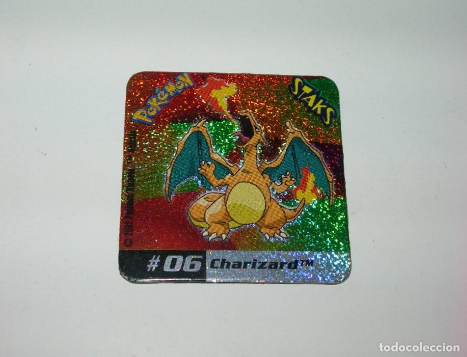 Coleccionismo Cromos antiguos: STAK N&ordm; 6 - CHARIZARD - DE LA COLECCI&Oacute;N POKEMON STAKS JOHTO LEAGUE CHAMPIONS - PANINI -