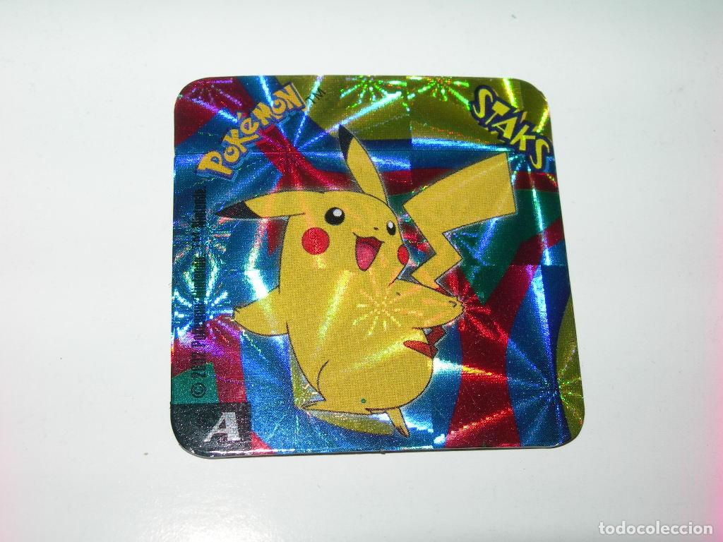 Coleccionismo Cromos antiguos: STAK LETRA A DE LA COLECCI&Oacute;N POKEMON STAKS JOHTO LEAGUE CHAMPIONS - PANINI -
