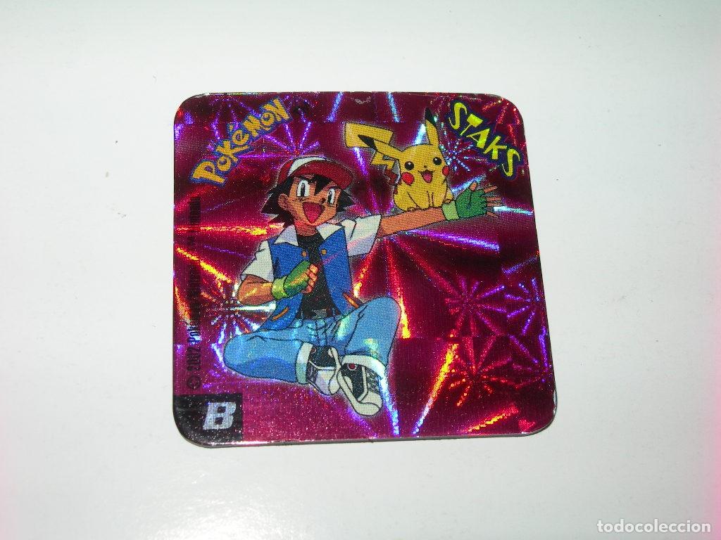 Coleccionismo Cromos antiguos: STAK LETRA B DE LA COLECCI&Oacute;N POKEMON STAKS JOHTO LEAGUE CHAMPIONS - PANINI -